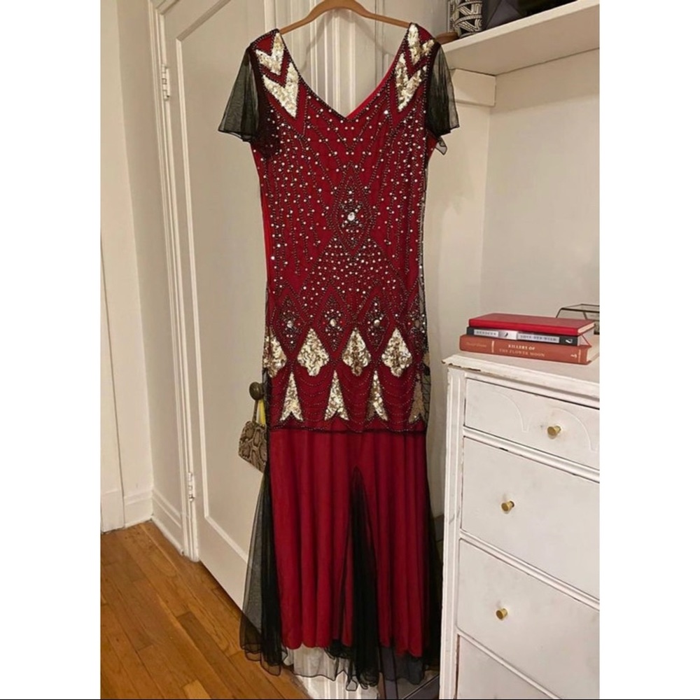 Roaring twenties Halloween costume gown